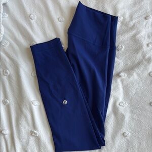 lululemon athletica Women's Blue Leggings